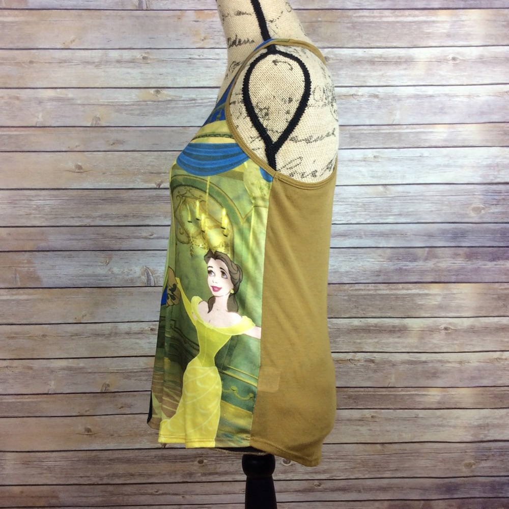 ❗️SOLD❗️Disney Size Small Beauty And The Beast Tank Top - Picture 6 of 7